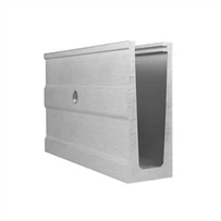 آلومینیوم شیشه ای کانال سمت 1kN